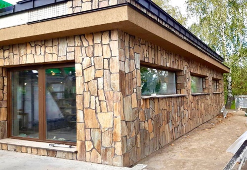 Плитняк кора дерева для фасада купить в Ревде