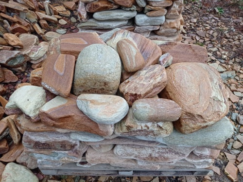 Златолит жёлтый, жёлто-зелёный глыбки и валуны для ланшафтного дизайна купить в Ревде