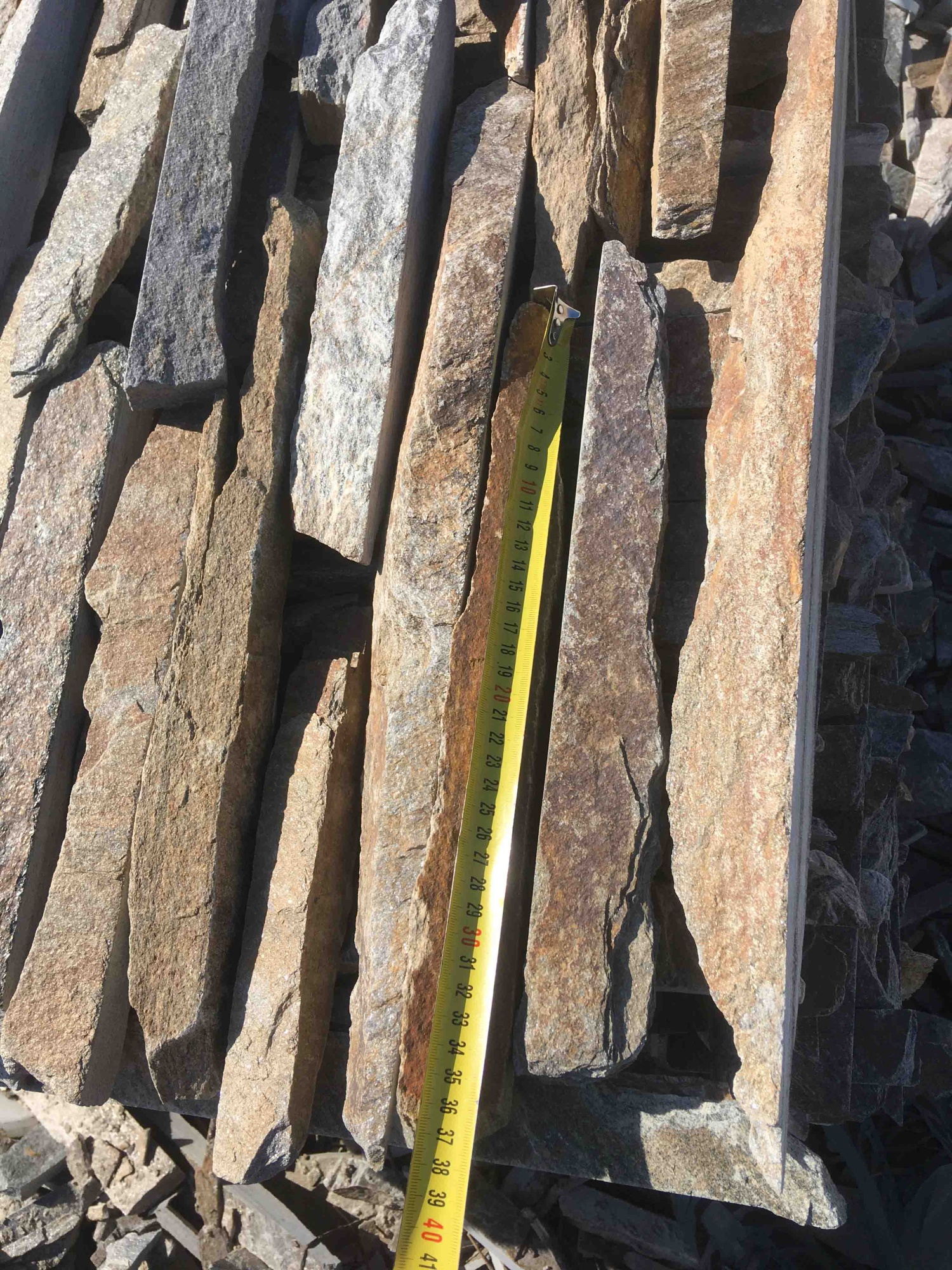 Горбушка златолит мультиколор для облицовки купить в Ревде