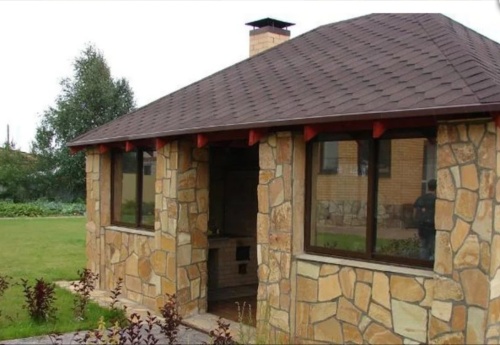 Плитняк златолит жёлтый золотистый для фасада 1,5-3см купить в Ревде