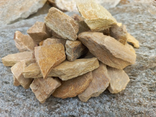 Златолит жёлтый декоративная каменная крошка купить в Ревде