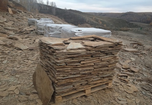 Плитняк кора дерева для цоколя, отмостки купить в Ревде