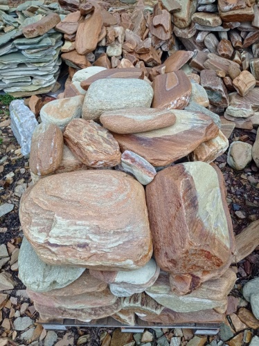 Златолит жёлтый, жёлто-зелёный глыбки и валуны для ланшафтного дизайна купить в Ревде