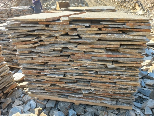 Плитняк серицит облицовочный 10-20мм купить в Ревде